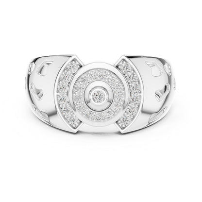 18K Yellow Gold Round Lab-Grown Diamond Wedding Ring for Women | Pure Carat