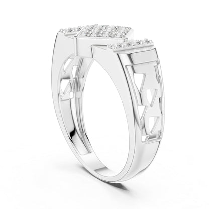 18K Rose Gold Round Lab-Grown Diamond Solitaire Ring for Women | Party Wear | Pure Carat