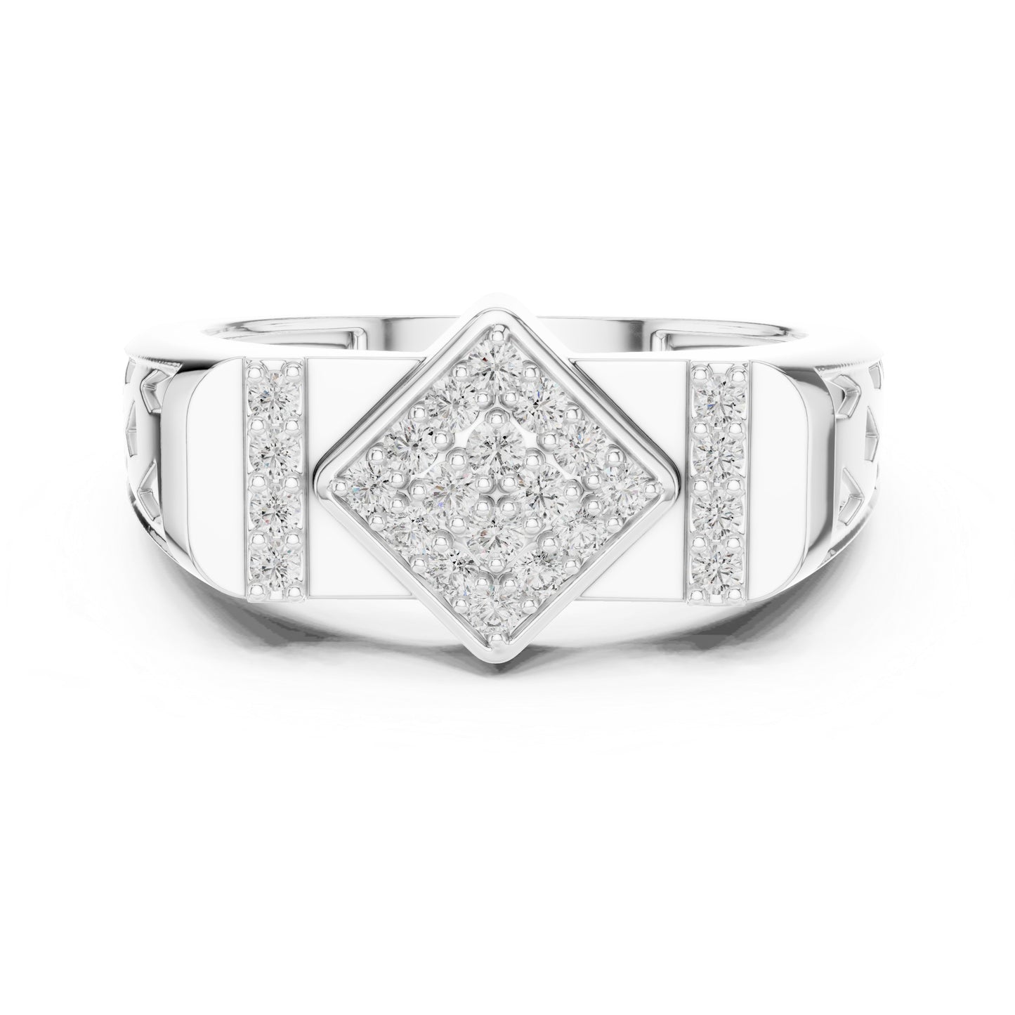 18K Rose Gold Round Lab-Grown Diamond Solitaire Ring for Women | Party Wear | Pure Carat