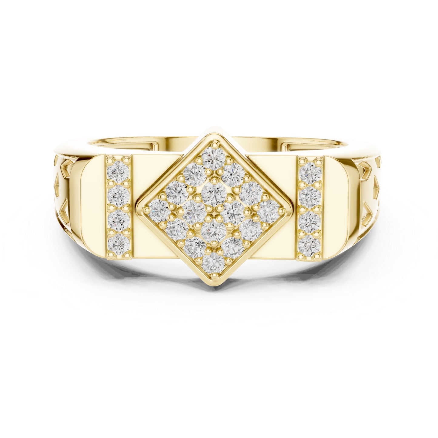 18K Rose Gold Round Lab-Grown Diamond Solitaire Ring for Women | Party Wear | Pure Carat