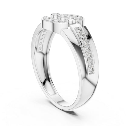 14K Yellow Gold Round Lab-Grown Diamond Stud Ring for Women | Anniversary Gift | Pure Carat