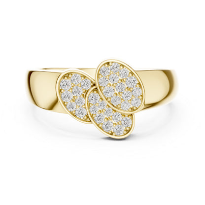 14K Rose Gold Round Lab-Grown Diamond Engagement Ring for Women | Pure Carat