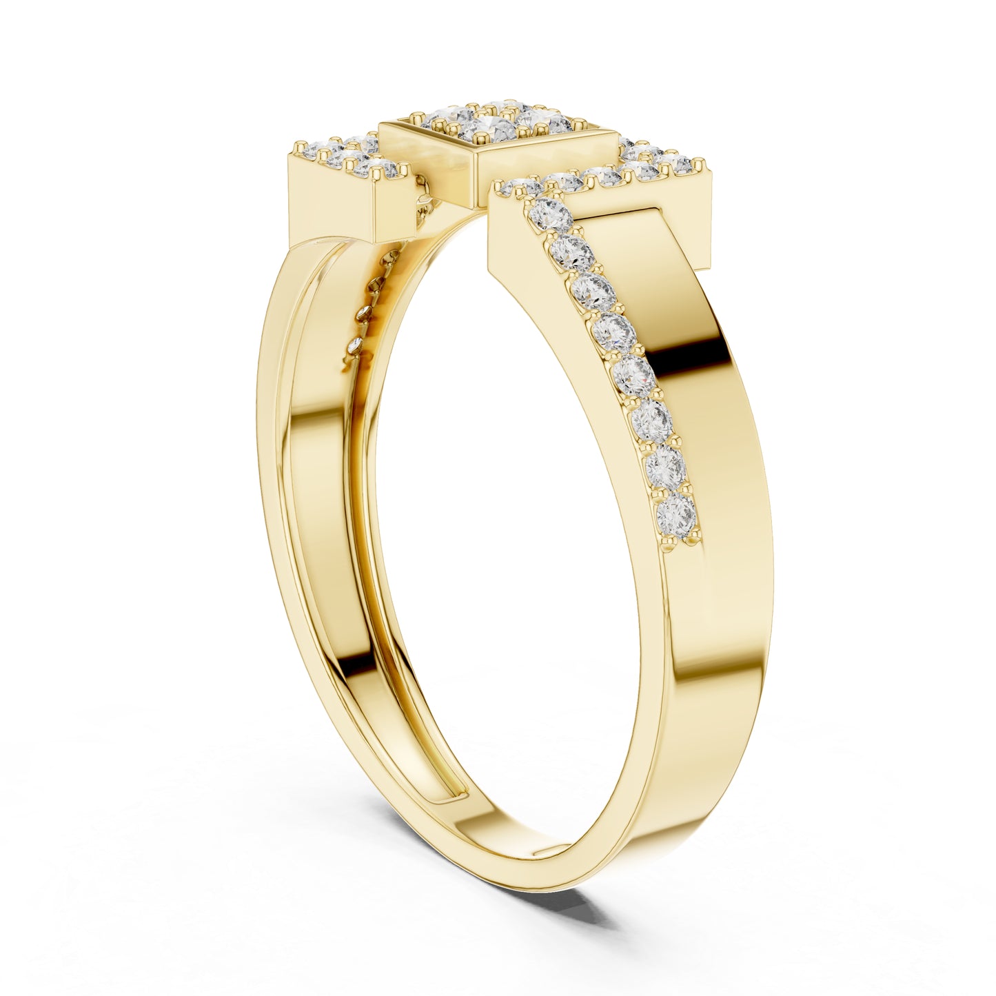 14K White Gold Round Lab-Grown Diamond Wedding Ring for Women | Pure Carat