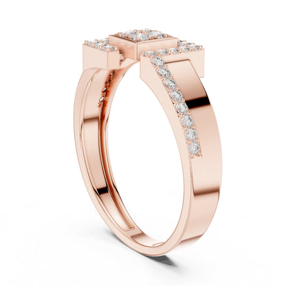 14K White Gold Round Lab-Grown Diamond Wedding Ring for Women | Pure Carat