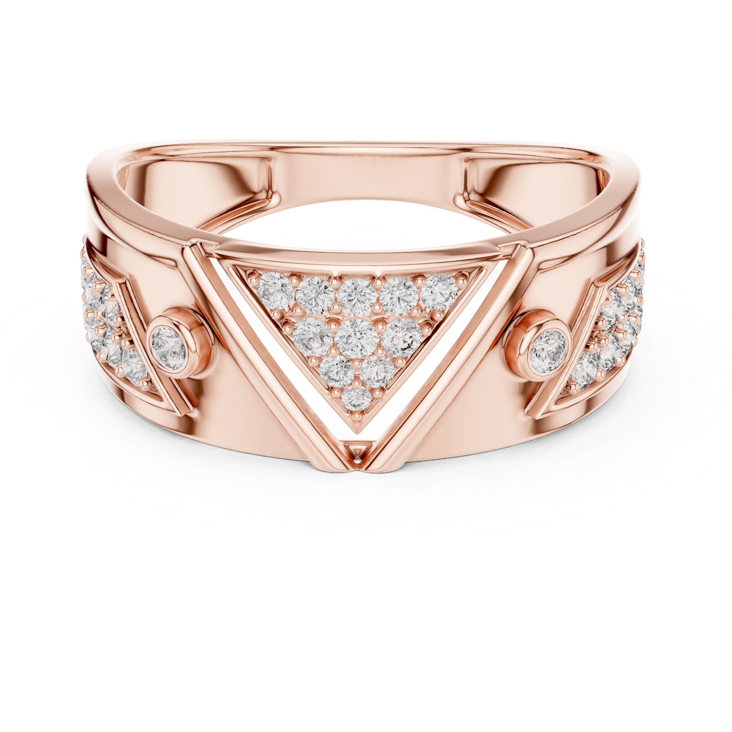 14K Yellow Gold Round Lab-Grown Diamond Bridal Ring for Women | Pure Carat