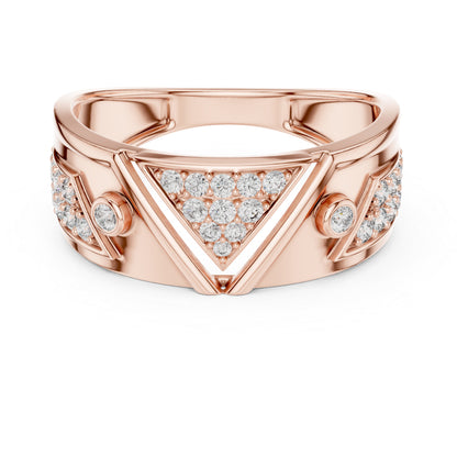 14K Yellow Gold Round Lab-Grown Diamond Bridal Ring for Women | Pure Carat