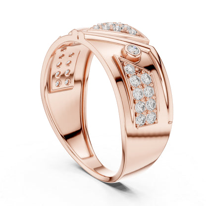 14K Yellow Gold Round Lab-Grown Diamond Bridal Ring for Women | Pure Carat
