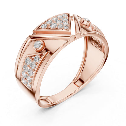 14K Yellow Gold Round Lab-Grown Diamond Bridal Ring for Women | Pure Carat