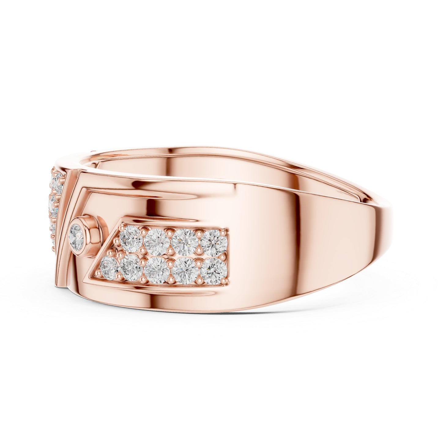 14K Yellow Gold Round Lab-Grown Diamond Bridal Ring for Women | Pure Carat
