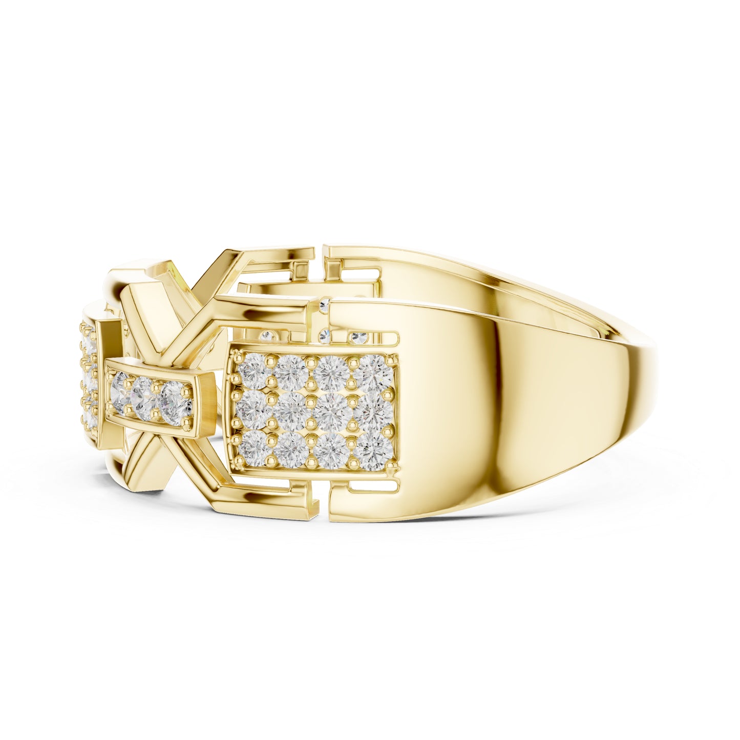18K Rose Gold Round Lab-Grown Diamond Drop Ring for Women | Everyday Wear | Pure Carat