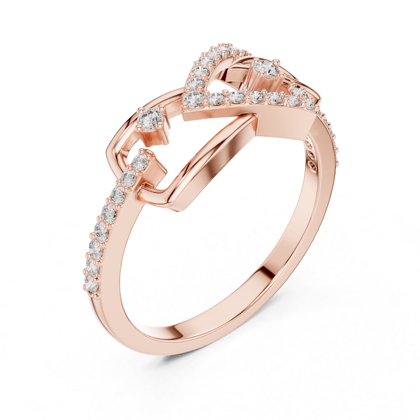 18K Yellow Gold Round Lab-Grown Diamond Bridal Ring for Women | Pure Carat