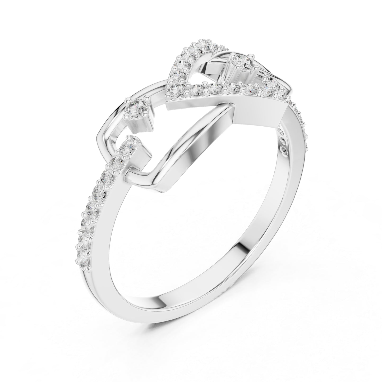 18K Yellow Gold Round Lab-Grown Diamond Bridal Ring for Women | Pure Carat