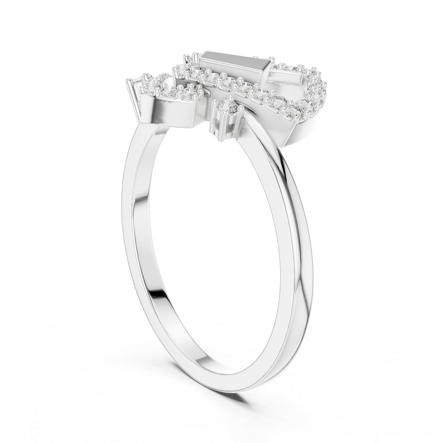 18K Yellow Gold Round Lab-Grown Diamond Ring for Women | Everyday Wear | Pure Carat