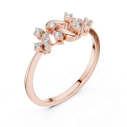 14K Yellow Gold Round Lab-Grown Diamond Solitaire Bridal Ring for Women | Pure Carat