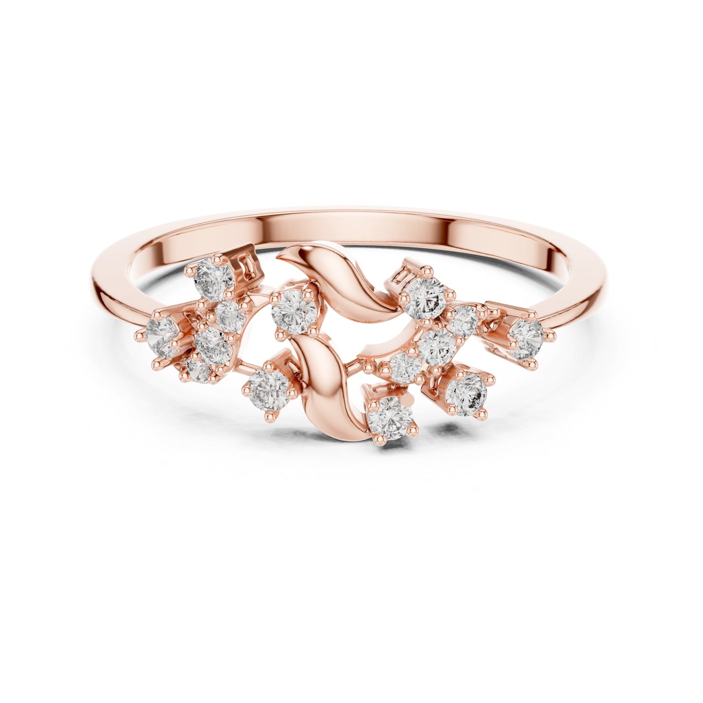 14K Yellow Gold Round Lab-Grown Diamond Solitaire Bridal Ring for Women | Pure Carat