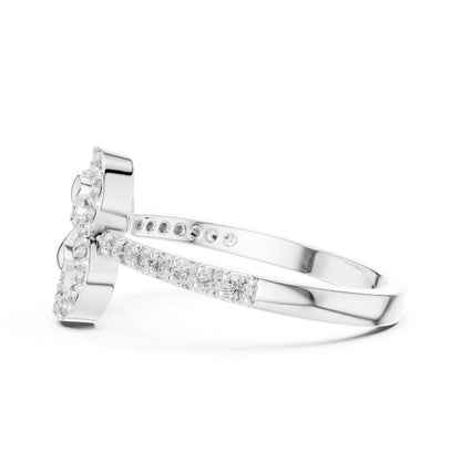 14K Rose Gold Round Lab-Grown Diamond Ring for Women | Everyday Wear | Pure Carat