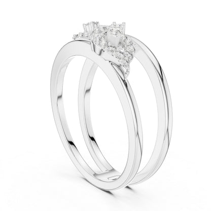 14K Yellow Gold Round Lab-Grown Diamond Anniversary Gift Ring for Women | Pure Carat