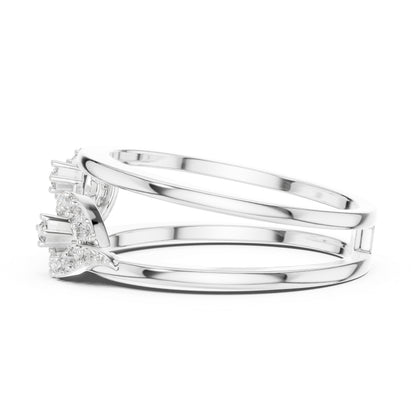 14K Yellow Gold Round Lab-Grown Diamond Anniversary Gift Ring for Women | Pure Carat