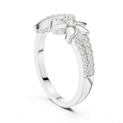 18K Yellow Gold Round Lab-Grown Diamond Solitaire Wedding Ring for Women | Pure Carat