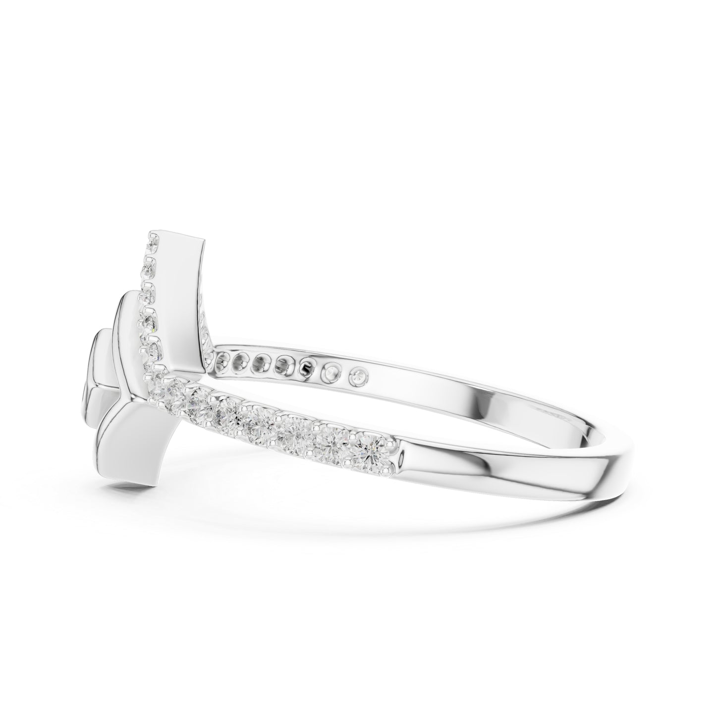 14K Rose Gold Round Lab-Grown Diamond Anniversary Gift Ring for Women | Pure Carat