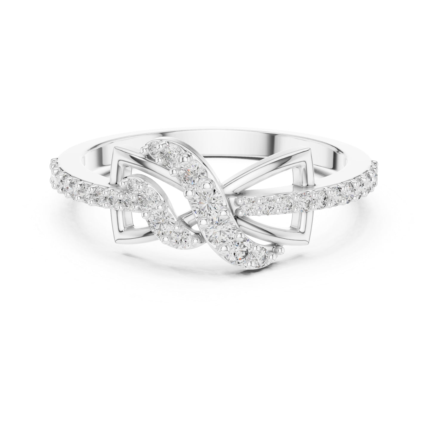 18K Yellow Gold Round Lab-Grown Diamond Ring for Women | Everyday Wear | Pure Carat