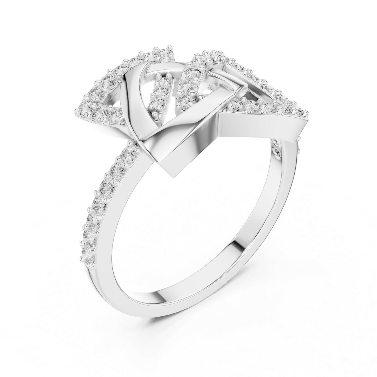 14K Rose Gold Round Lab-Grown Diamond Wedding Ring for Women | Pure Carat