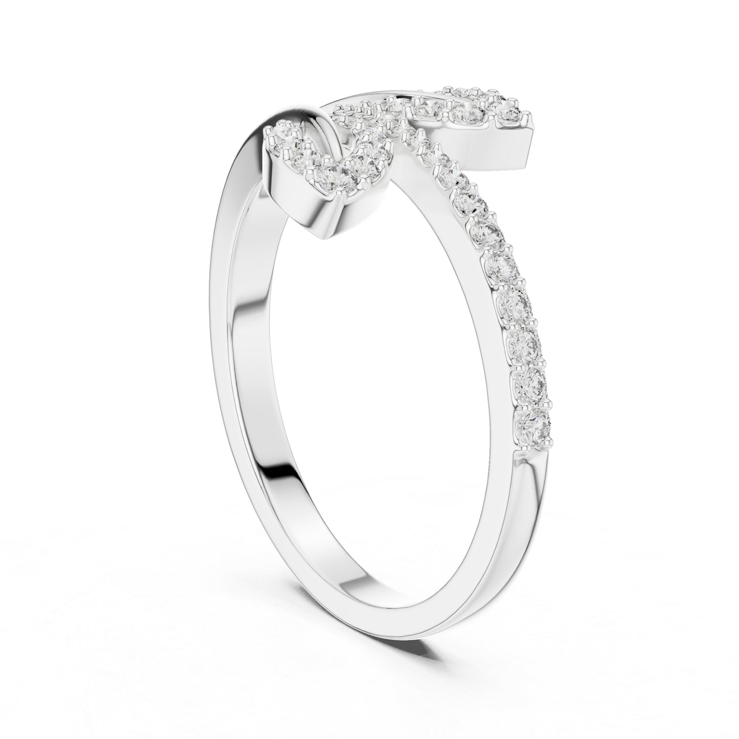 14K Yellow Gold Round Lab-Grown Diamond Ring for Women | Office Wear | Pure Carat