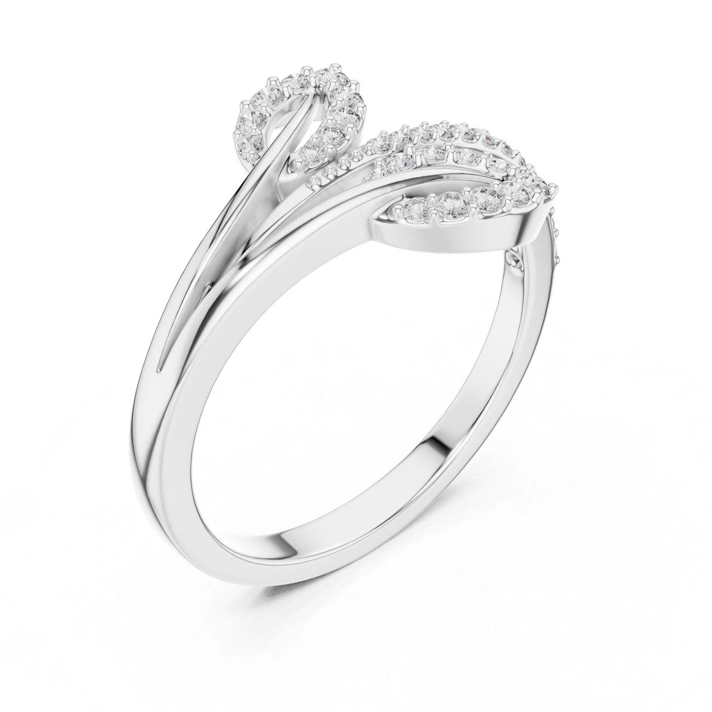 14K Yellow Gold Round Lab-Grown Diamond Ring for Women | Office Wear | Pure Carat