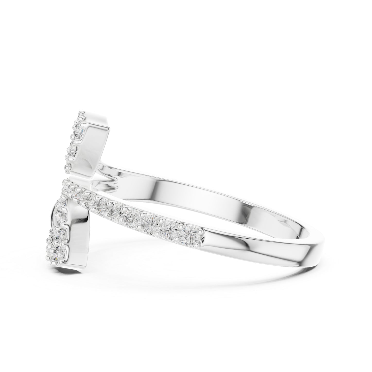 14K Yellow Gold Round Lab-Grown Diamond Ring for Women | Office Wear | Pure Carat