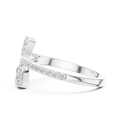 14K Yellow Gold Round Lab-Grown Diamond Ring for Women | Office Wear | Pure Carat
