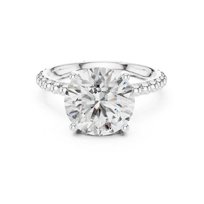 PureCarat 18K Yellow Gold Round Lab-Grown Diamond Women’s Ring