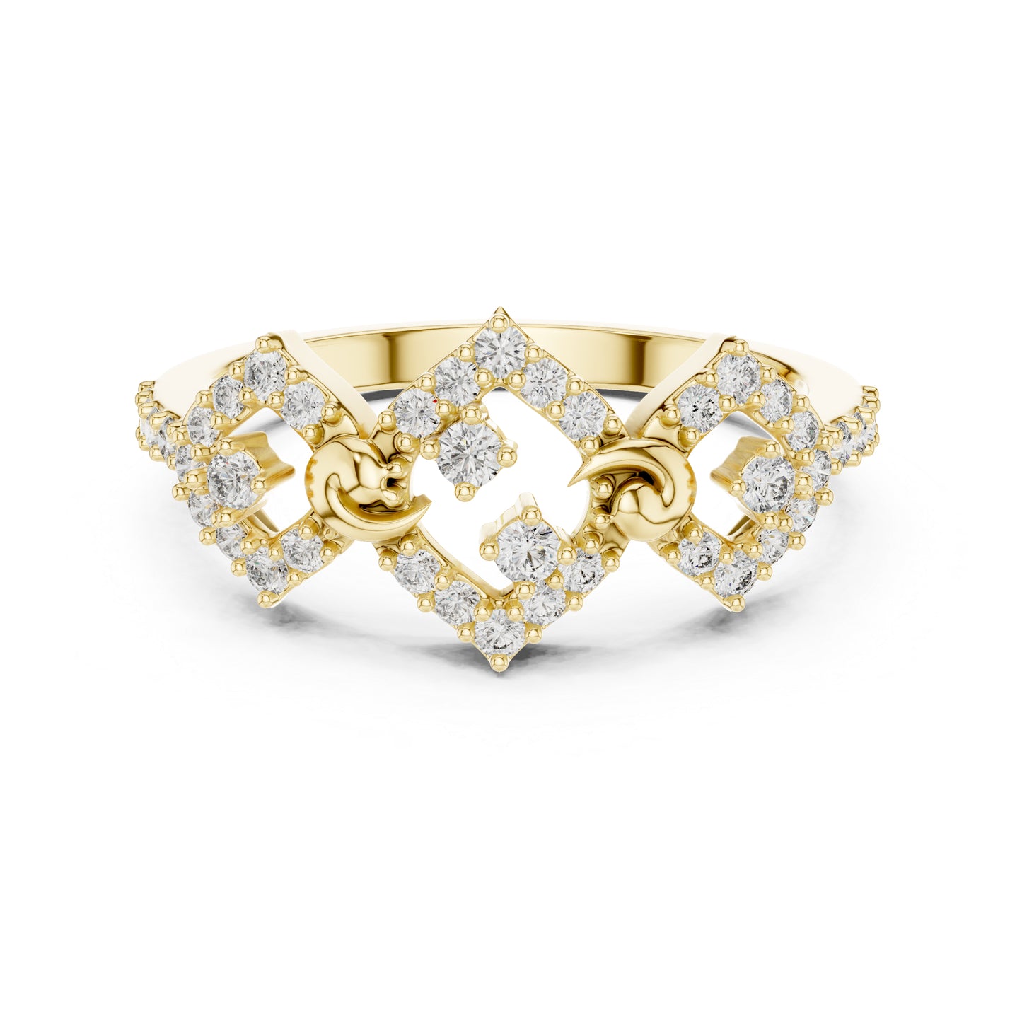 14K Rose Gold Round Lab-Grown Diamond Engagement Ring for Women | Pure Carat