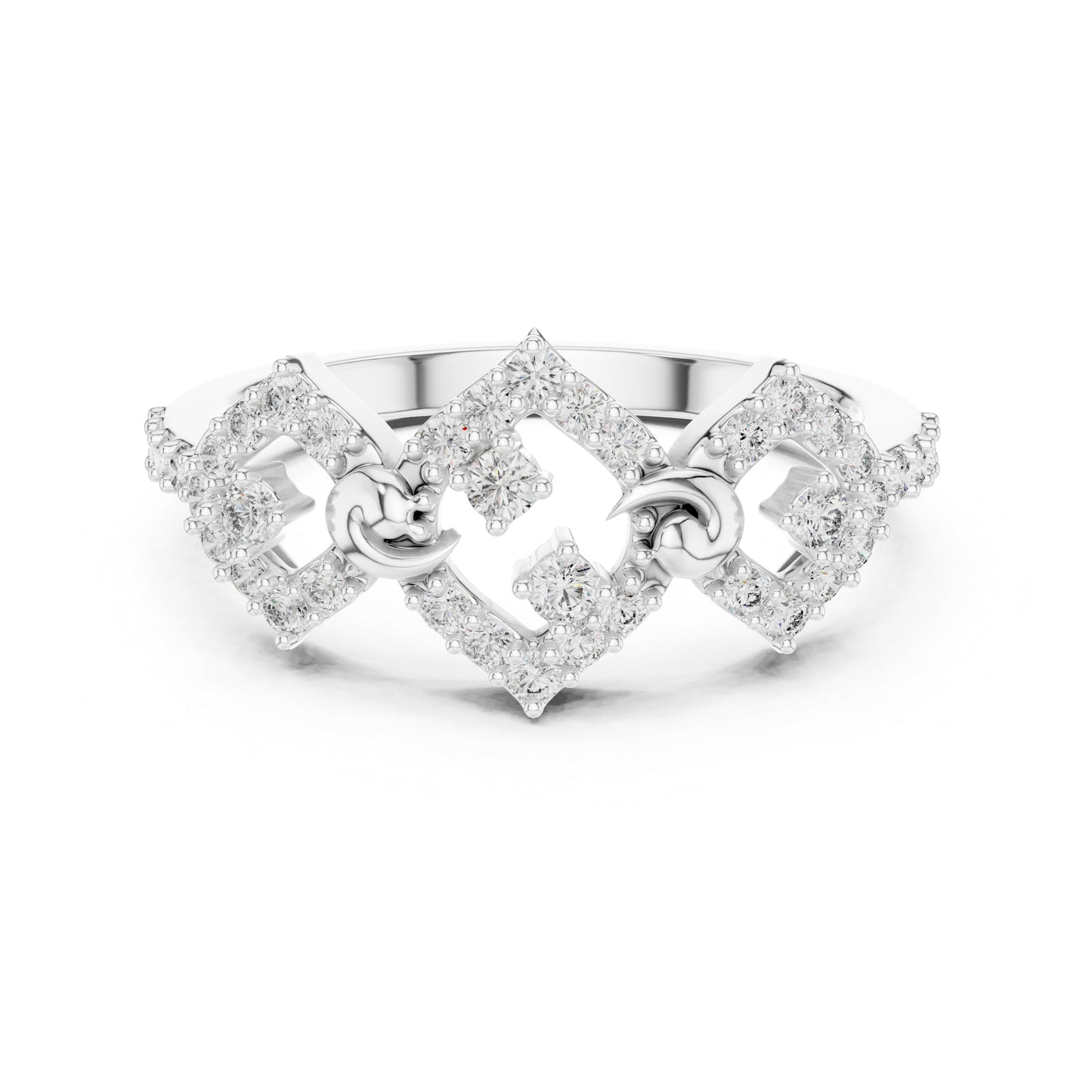14K Rose Gold Round Lab-Grown Diamond Engagement Ring for Women | Pure Carat