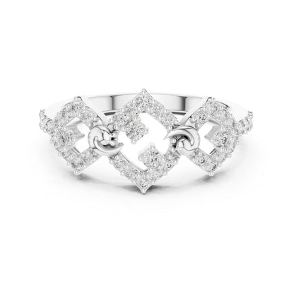 14K Rose Gold Round Lab-Grown Diamond Engagement Ring for Women | Pure Carat