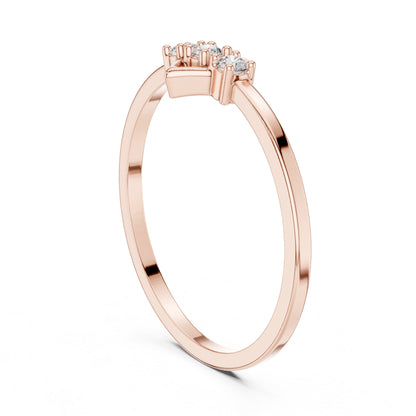 18K White Gold Round Lab-Grown Diamond Engagement Ring for Women | Pure Carat