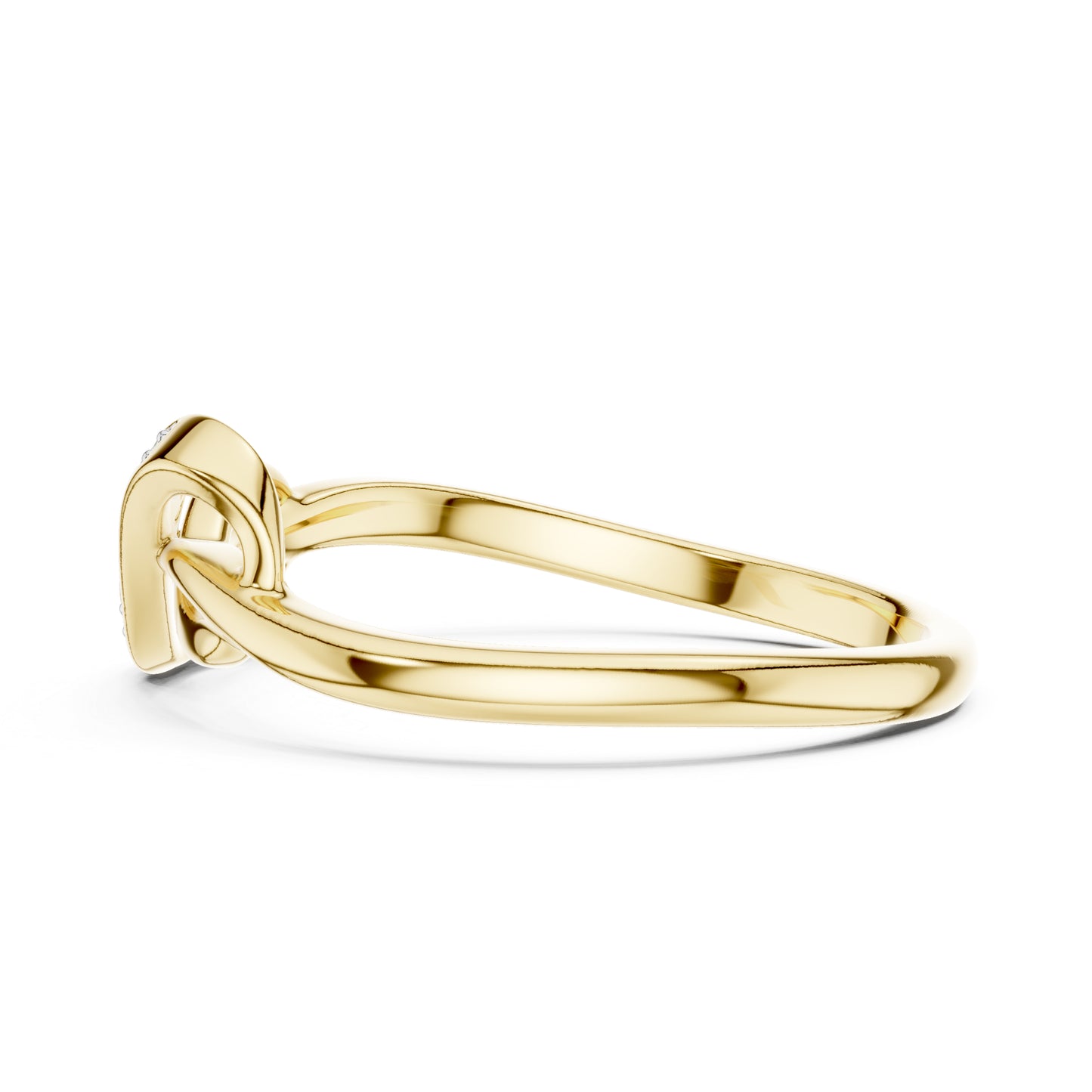 14K Rose Gold Round Lab-Grown Diamond Ring for Women | Anniversary Gift | Pure Carat