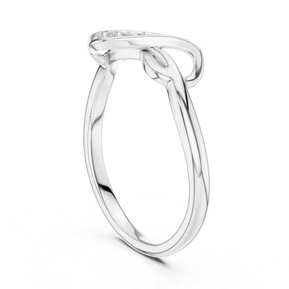 14K Rose Gold Round Lab-Grown Diamond Ring for Women | Anniversary Gift | Pure Carat