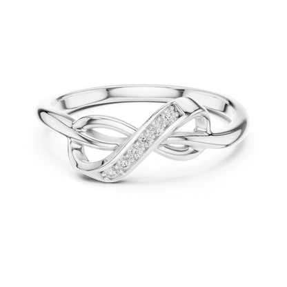 14K Rose Gold Round Lab-Grown Diamond Ring for Women | Anniversary Gift | Pure Carat