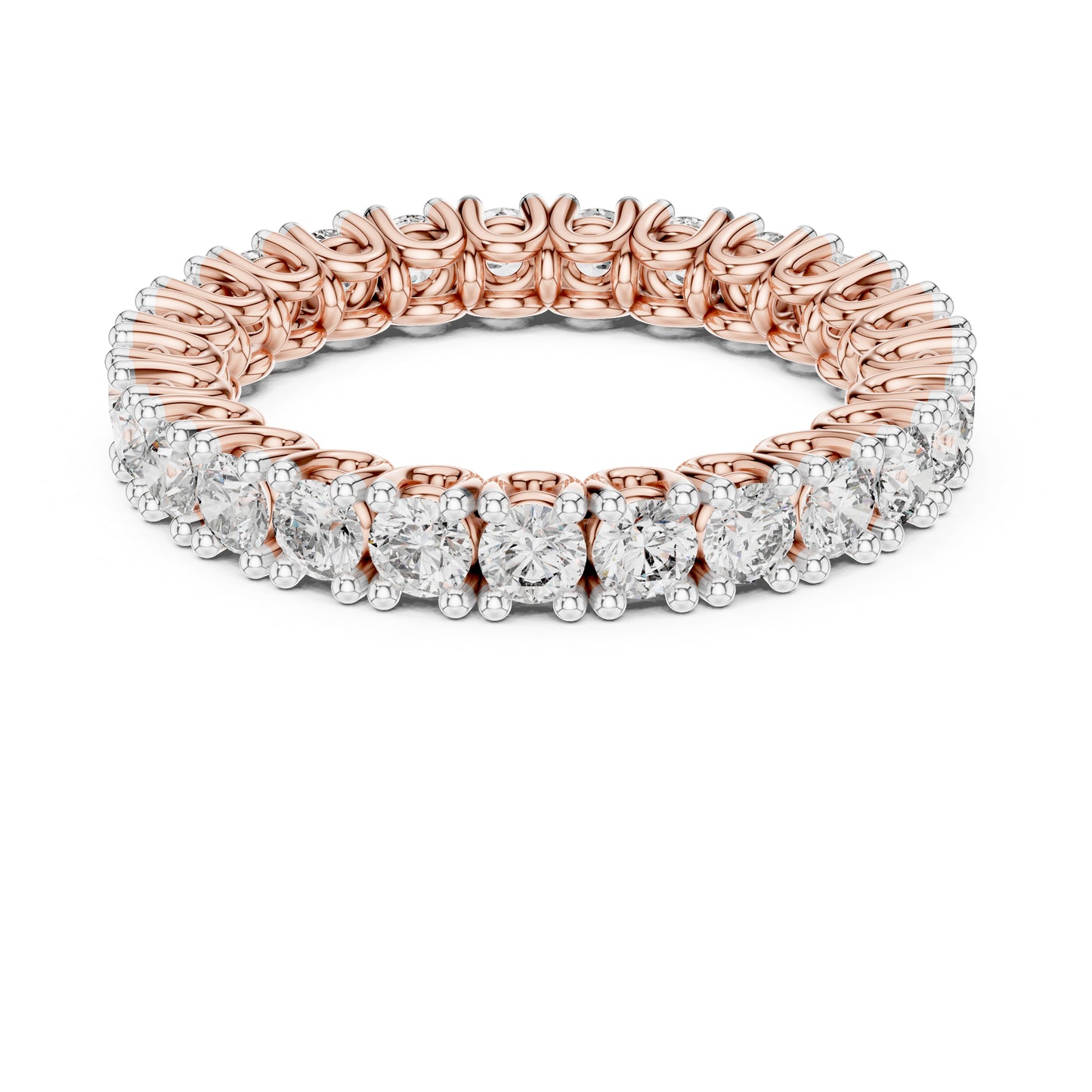 18K Yellow Gold Round Lab-Grown Diamond Drop Ring for Women | Bridal Wear | Pure Carat