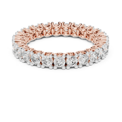 18K Yellow Gold Round Lab-Grown Diamond Drop Ring for Women | Bridal Wear | Pure Carat