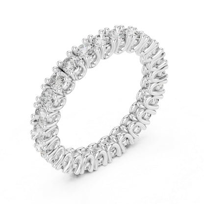 18K Yellow Gold Round Lab-Grown Diamond Drop Ring for Women | Bridal Wear | Pure Carat