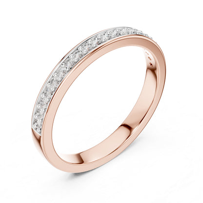 14K Rose Gold Round Lab-Grown Diamond Solitaire Ring for Women | Wedding Wear | Pure Carat