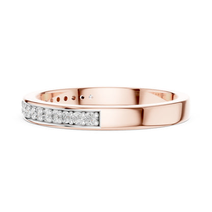 14K Rose Gold Round Lab-Grown Diamond Solitaire Ring for Women | Wedding Wear | Pure Carat