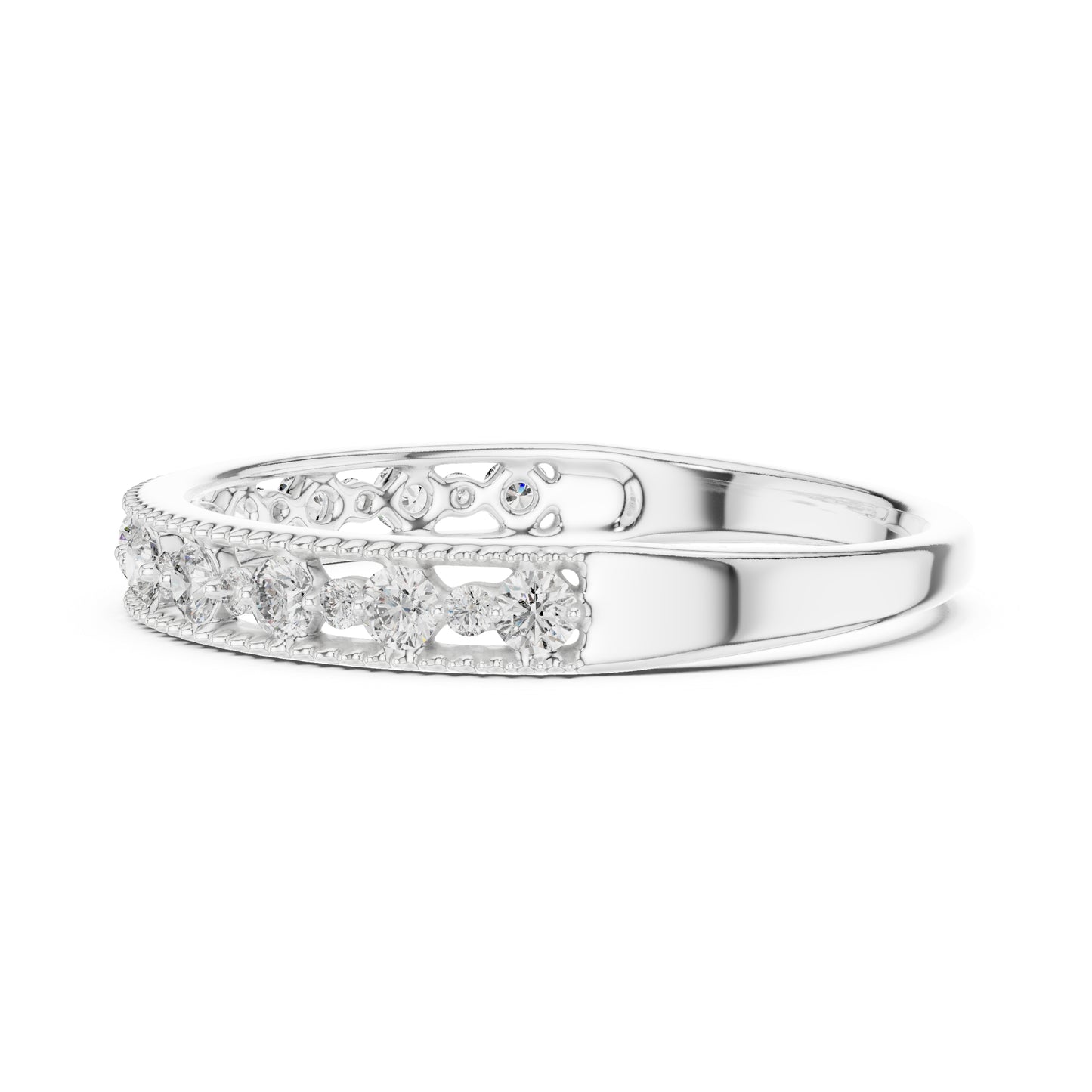 18K Yellow Gold Round Lab-Grown Diamond Ring for Women | Everyday Wear | Pure Carat