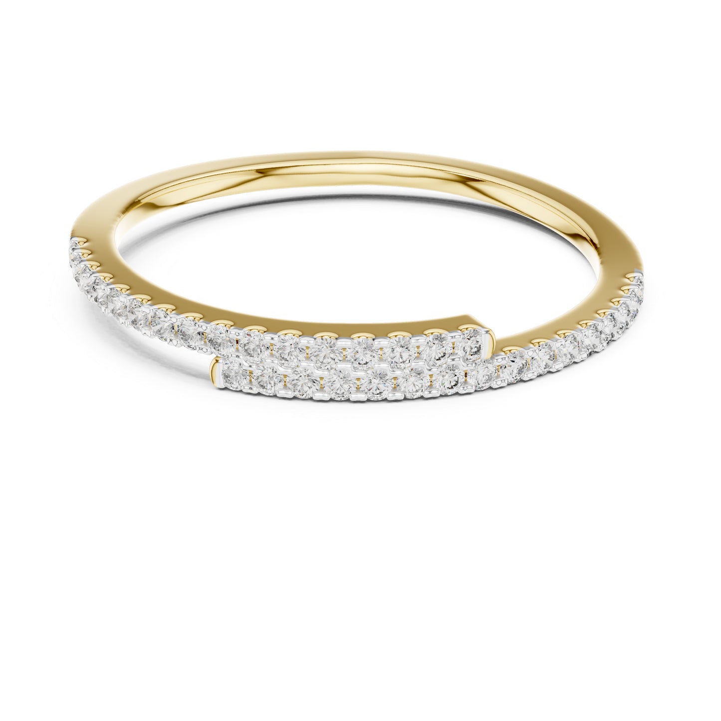 14K Rose Gold Round Lab-Grown Diamond Stud Ring for Women | Engagement Wear | Pure Carat