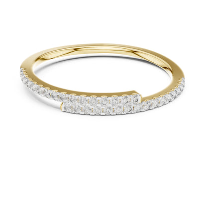 14K Rose Gold Round Lab-Grown Diamond Stud Ring for Women | Engagement Wear | Pure Carat