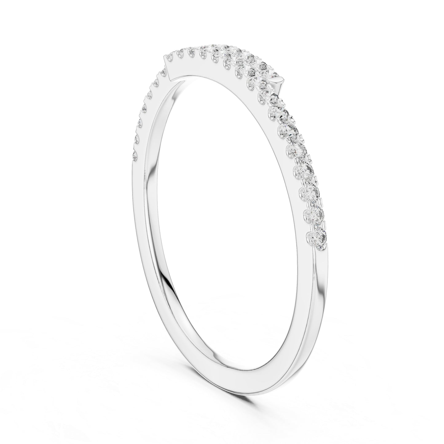 14K Rose Gold Round Lab-Grown Diamond Stud Ring for Women | Engagement Wear | Pure Carat