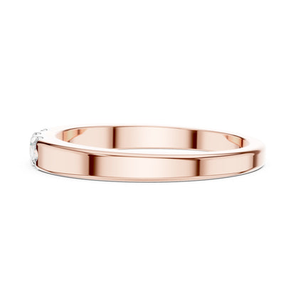 14K Yellow Gold Round Lab-Grown Diamond Drop Ring for Women | Wedding Wear | Pure Carat