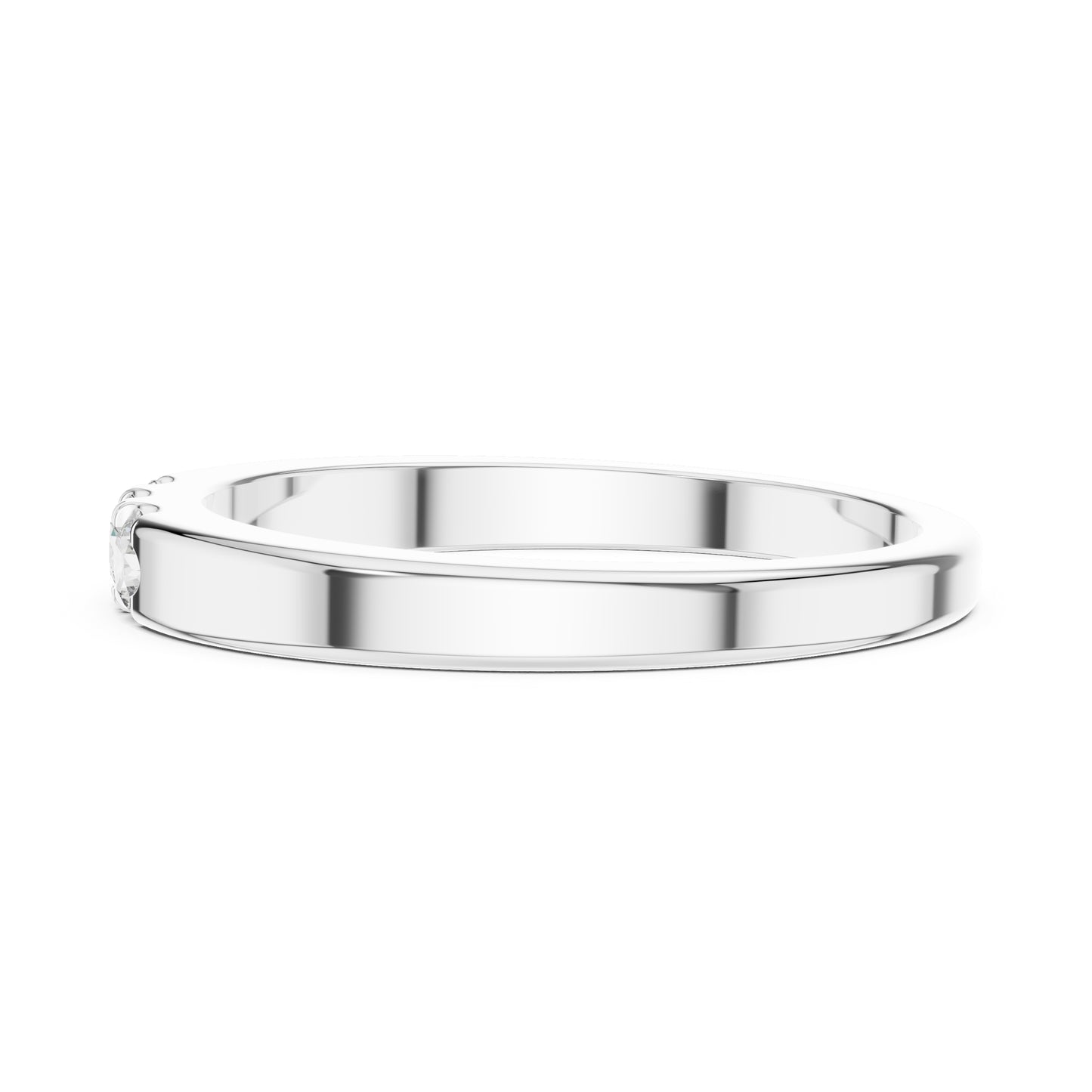 14K Yellow Gold Round Lab-Grown Diamond Drop Ring for Women | Wedding Wear | Pure Carat