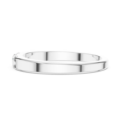 14K Yellow Gold Round Lab-Grown Diamond Drop Ring for Women | Wedding Wear | Pure Carat